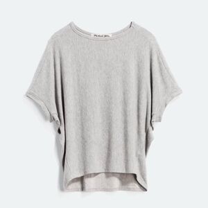 Michael Stars Gray Dolman Sleeve Top Size L Soft Knit